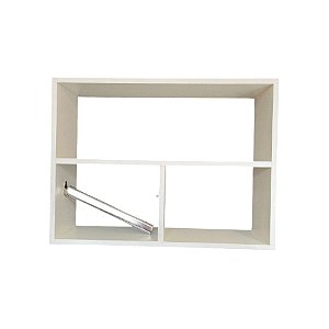 Nicho Com Prateleira Organizador Para Cozinha Porta Temperos Cód.801MDFS