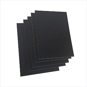 Placa Mdf 3mm Preto Chapa Quadro 40x40cm Artesanato 30un