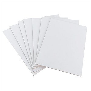 Placa Quadro Chapa Mdf 3mm 40x40cm Artesanato 30un Branco