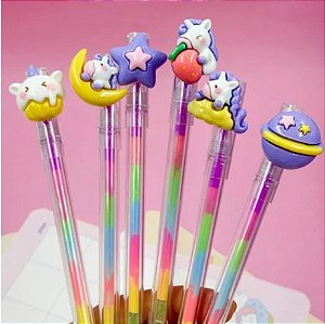 Caneta fofa planeta Unicornio -UND
