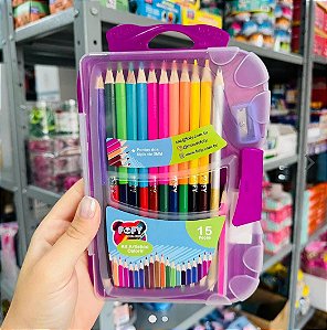 lápis de cor Kit artistico colorir - UNIDADE - FOFY