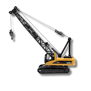 Miniatura Trator Guindaste 1720 Forklift Huina Toys Escala 1:50