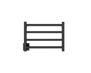 Toalheiro Térmico 1 Toalha Bivolt - Unique Solo - Preto Fosco
