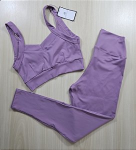 Conjunto de Legging Supplex Liso - G (com top modelo Movimento)