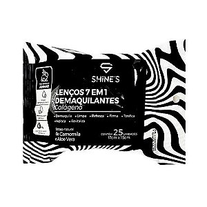Lenços 7 em 1 Demaquilantes