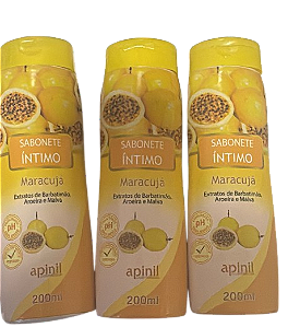 Kit 3 Sabonete Intimo Maracuja