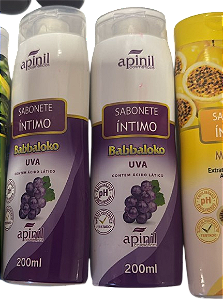 Kit 3 Sabonete Intimo de Uva