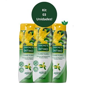 Kit 3 Sabonete Intimo Yalang Yalang
