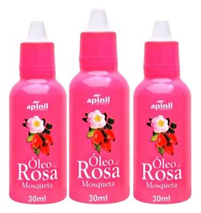 Kit 3 Óleo de Rosa Mosqueta