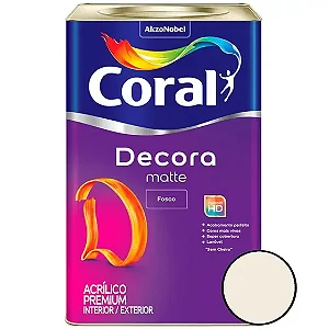 ACRIL. FOSCO DECORA BRANCO  16L CORAL
