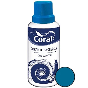 CORANTE AZUL 50ML CORAL