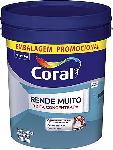 RENDE MUITO BRANCO 20L BALDE  - CORAL