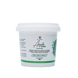 Argila Verde Facial Capilar e Corporal Lua Azul 100g (723542)