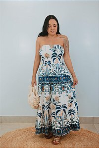 Vestido Midi Samira Off\Amarelo