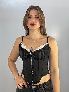Corset Preto Anne