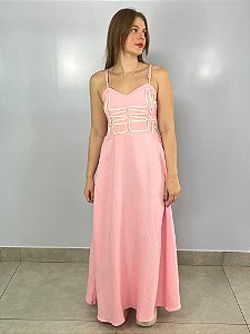 Vestido Rosa Moana