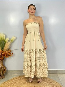 Vestido Midi Maelly Off