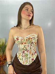Corset TMR Laranja Anne
