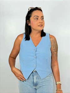Colete Basico Azul
