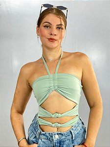 Body Poliamida Mary Verde