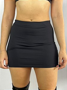 Saia Poliamida Preta Jéssica