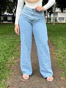 Calça Jeans Wide Leg Cos Avesso