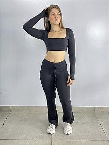 Calça Poliamida Britney Preta
