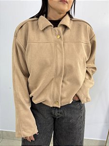 Casaco Suede Nude