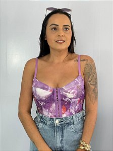 Corset Tule Laila Lilas
