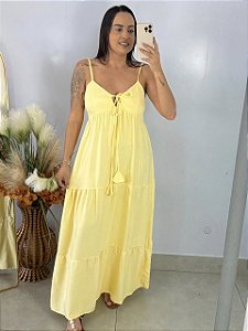 Vestido Longo Daniela Manteiga