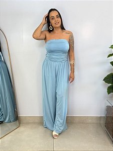 Macacão Poliamida Jessie Azul