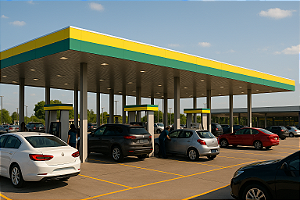 Posto com propriedade em Guarulhos bem localizado 90 Mil Litros