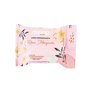 Lenço Demaquilante Rosa Mosqueta