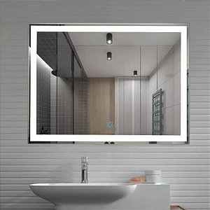 Espelho com Led 70x50cm Lapidado