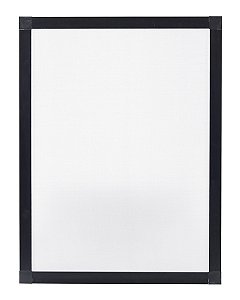 Tela Mosquiteiro com Moldura Alumínio Preta