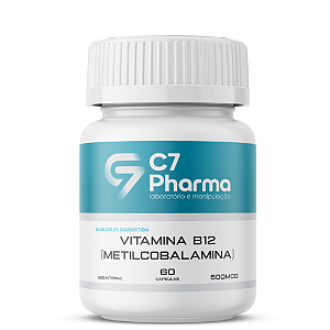 Vitamina B12 (Metilcobalamina) 500 Mcg