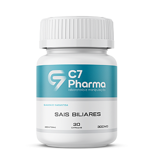 Sais Biliares 300mg - 30 Cápsulas (Bili di Boi)