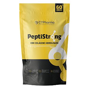 Peptistrong Com Colágeno Hidrolizado - 60 Doses - 300g