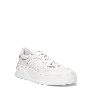 Tênis Flatform Couro Confort Branco