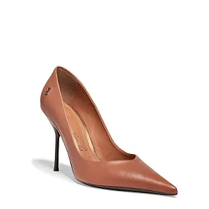 Scarpin One Couro Confort  Salto Agulha
