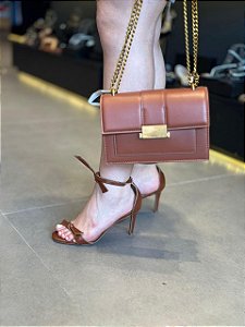 SANDALIA SALTO FINO LAÇO
