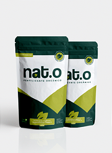 Nato Adubo Orgânico Natural - Kit 02 u.n 400g