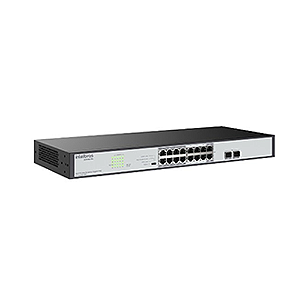 Switch 16 Portas 10/100/1000 Poe + 2 Portas Sfp S1018g-Pa
