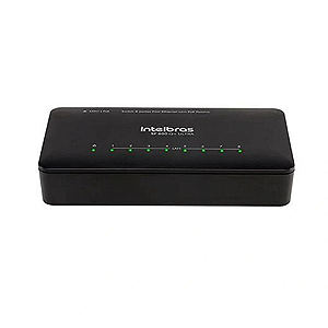 Switch 8 Portas 10/100 Mbps Sf 800 Q+ Ultra Intelbras