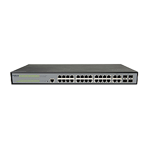 Switch 24 Portas 10/100/1000 + 4 Sfp Sg 2404d Mr L2+ Skd