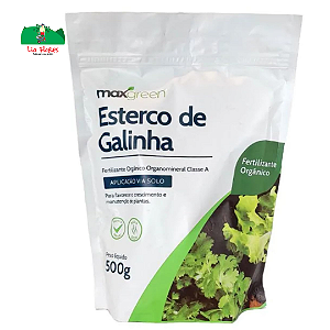 Esterco de Galinha Peletizado 500g MaxGreen Forth
