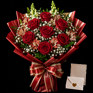 Buquê Sete Rosas