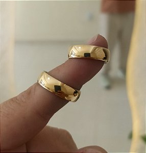 Par de Alianças 6mm