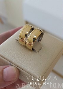 Par de Alianças Abauladas 10mm