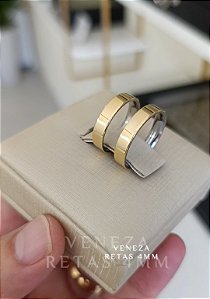 Par de Alianças Retas 4mm